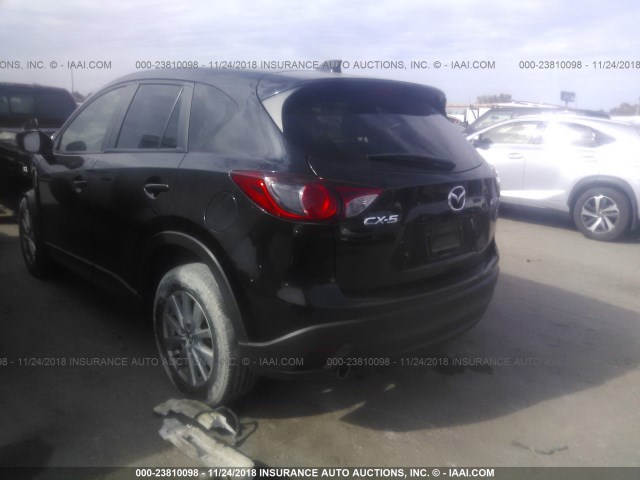 JM3KE2CY8F0445237 - 2015 MAZDA CX-5 TOURING შავი ფოტო 3