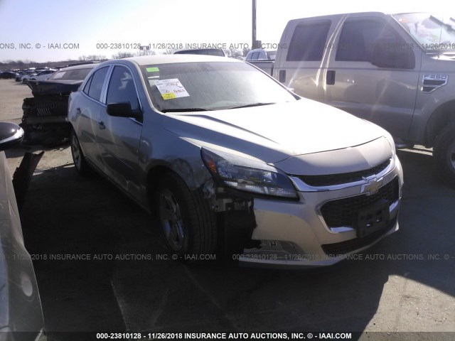 1G11B5SL2FF285656 - 2015 CHEVROLET MALIBU LS 金色 照片 1