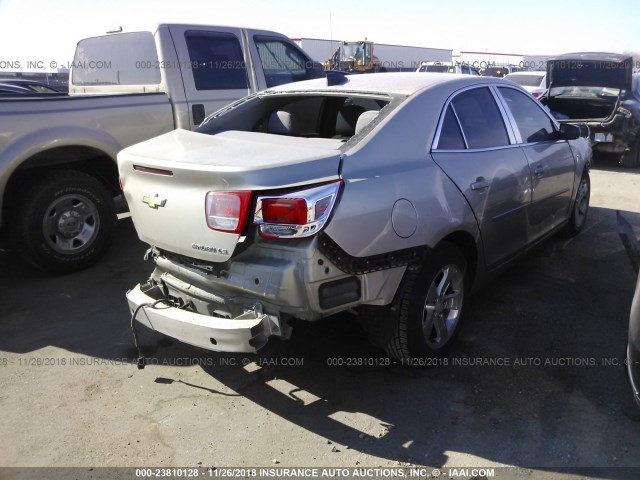 1G11B5SL2FF285656 - 2015 CHEVROLET MALIBU LS 金色 照片 4