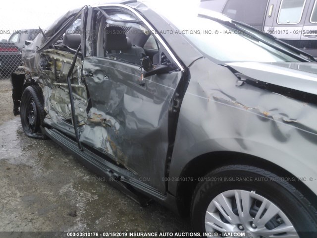 4T1BF1FK4EU842518 - 2014 TOYOTA CAMRY L/SE/LE/XLE GRAY photo 6