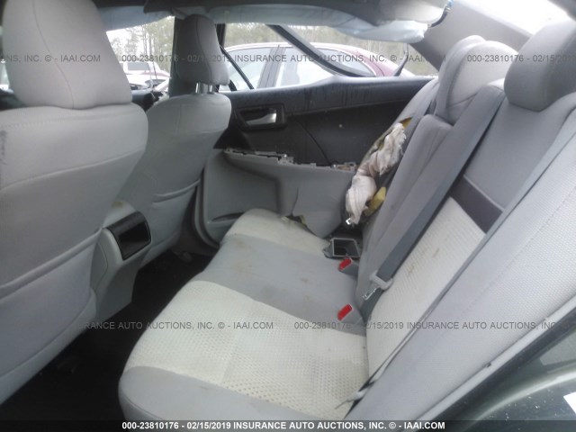 4T1BF1FK4EU842518 - 2014 TOYOTA CAMRY L/SE/LE/XLE GRAY photo 8