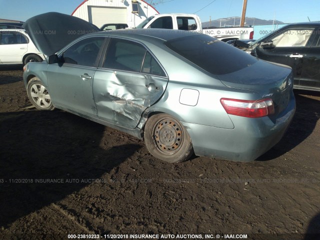 4T4BE46K89R072596 - 2009 TOYOTA CAMRY SE/LE/XLE GREEN photo 3