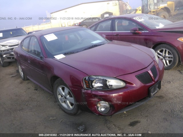 2G2WP522851191104 - 2005 PONTIAC GRAND PRIX RED photo 1