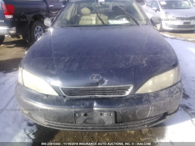 JT8BF28G8X5066294 - 1999 LEXUS ES 300 BLUE photo 6