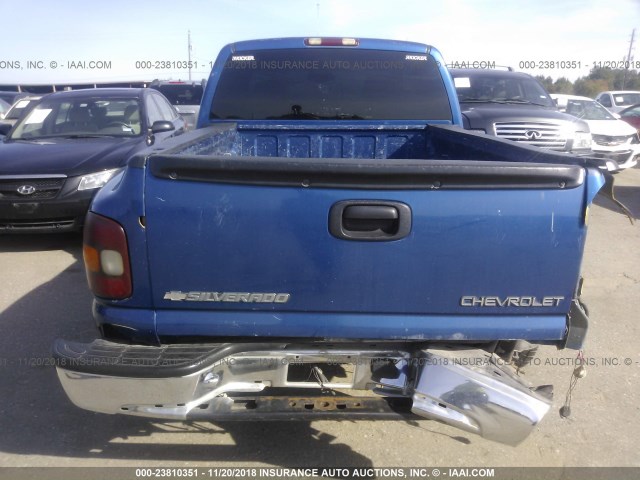 1GCEC19V24Z214037 - 2004 CHEVROLET SILVERADO C1500 BLUE photo 6