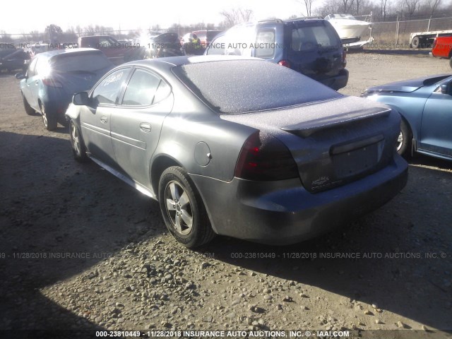 2G2WP522651327777 - 2005 PONTIAC GRAND PRIX GRAY photo 3