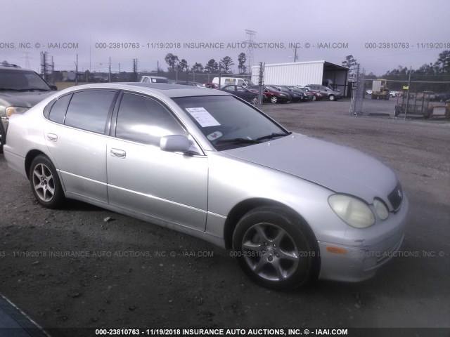 JT8BD69S120173418 - 2002 LEXUS GS 300 GRAY photo 1