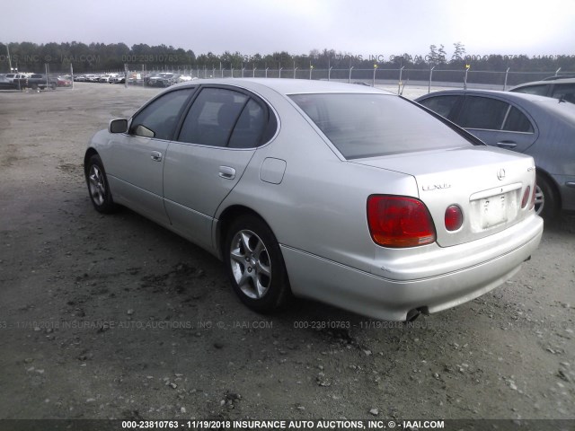 JT8BD69S120173418 - 2002 LEXUS GS 300 GRAY photo 3