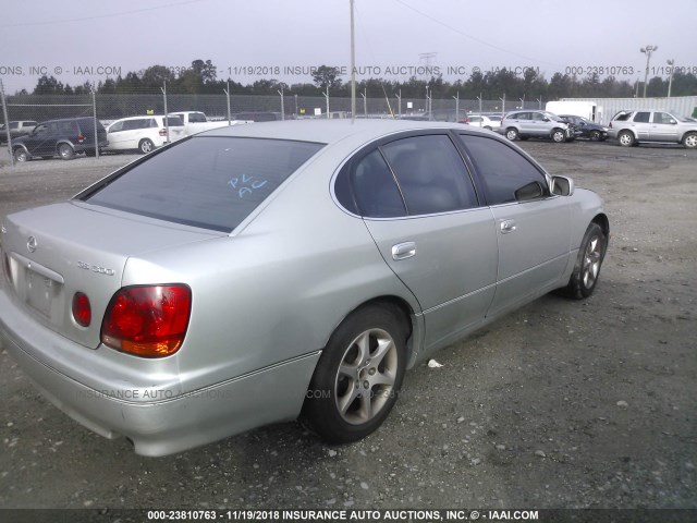 JT8BD69S120173418 - 2002 LEXUS GS 300 GRAY photo 4