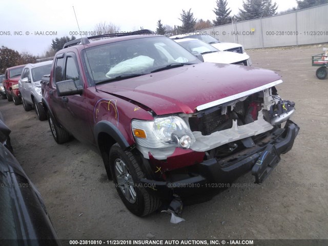 1FMEU51E18UA81463 - 2008 FORD EXPLORER SPORT TR XLT RED photo 1