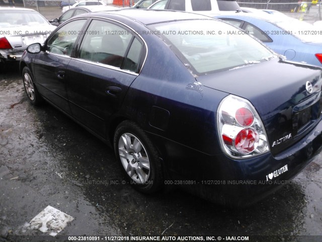 1N4AL11D45C162616 - 2005 NISSAN ALTIMA S/SL BLUE photo 3