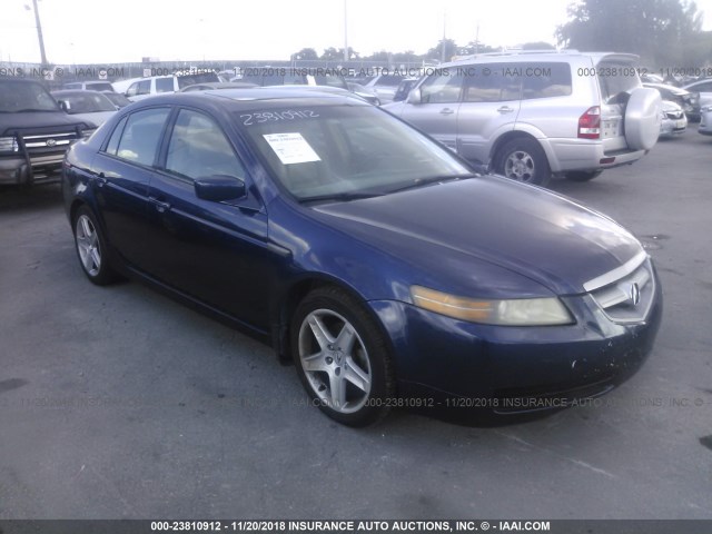 19UUA66225A054218 - 2005 ACURA TL BLUE photo 1