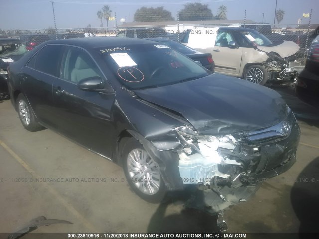 4T1BF1FK7CU041904 - 2012 TOYOTA CAMRY SE/LE/XLE GRAY photo 1