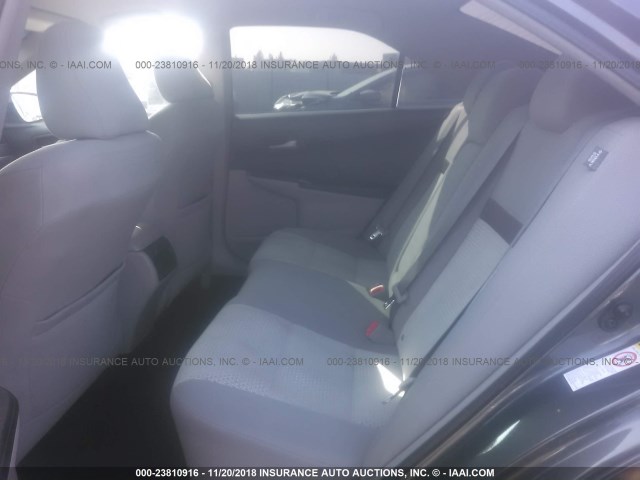 4T1BF1FK7CU041904 - 2012 TOYOTA CAMRY SE/LE/XLE GRAY photo 8