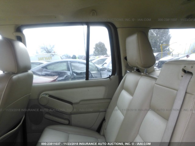 1FMEU64E86UA56610 - 2006 FORD EXPLORER EDDIE BAUER BROWN photo 8