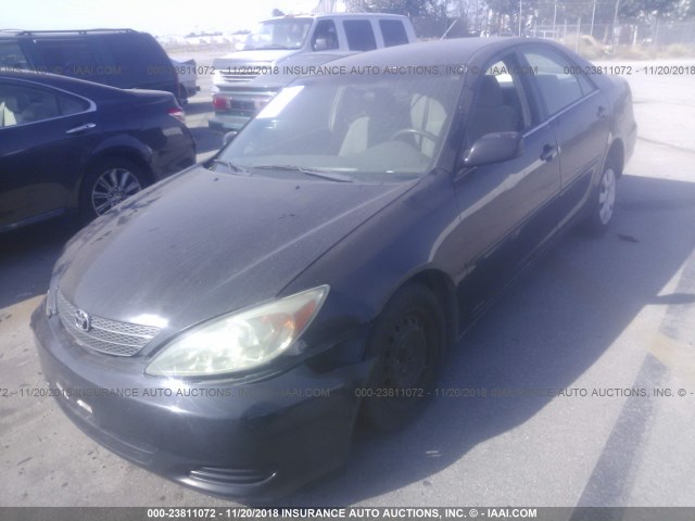 4T1BE32K93U138428 - 2003 TOYOTA CAMRY LE/XLE/SE BLACK photo 2