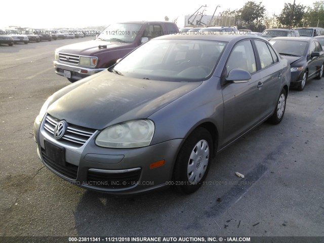 3VWPG71K66M748127 - 2006 VOLKSWAGEN JETTA VALUE GRAY photo 2