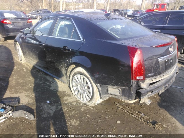 1G6DE5EY1B0101228 - 2011 CADILLAC CTS LUXURY COLLECTION BLACK photo 3