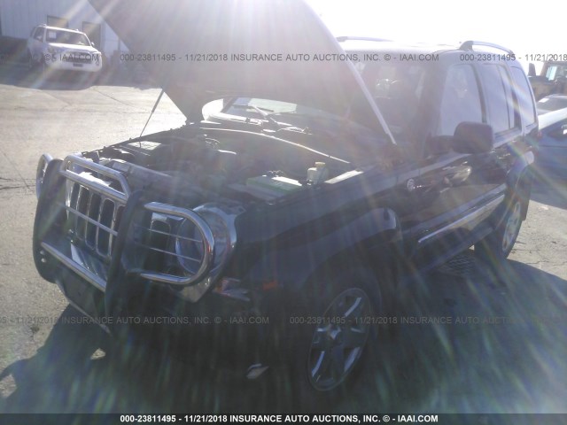 1J4GL58K45W659772 - 2005 JEEP LIBERTY LIMITED BLACK photo 2