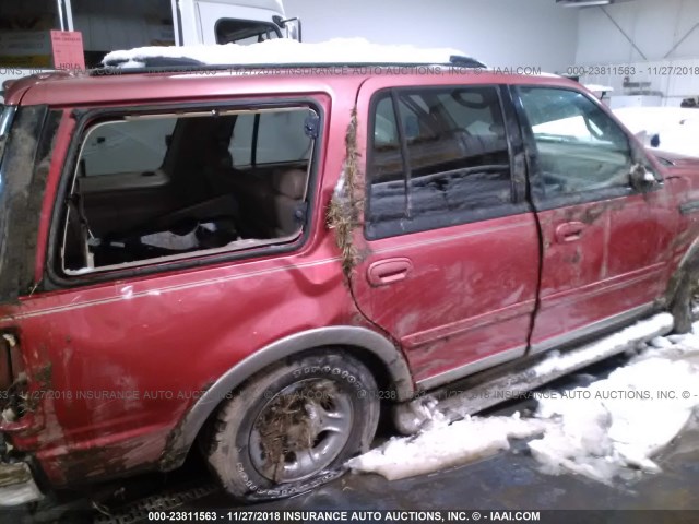 1FMRU17L52LA91684 - 2002 FORD EXPEDITION EDDIE BAUER RED photo 6