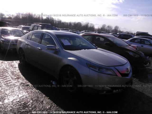 19UUA9F50BA002268 - 2011 ACURA TL SILVER photo 1