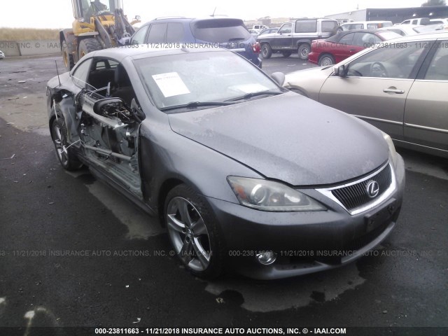 JTHFF2C20C2525942 - 2012 LEXUS IS 250 Pewter photo 1