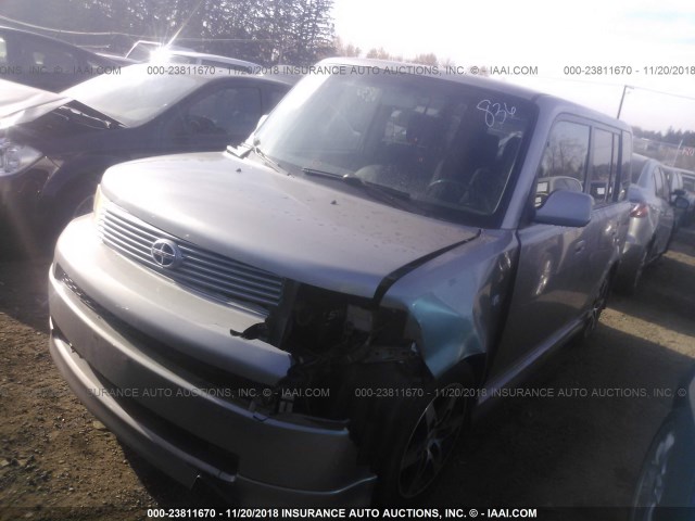 JTLKT324754021921 - 2005 TOYOTA SCION XB Gümüş foto 2