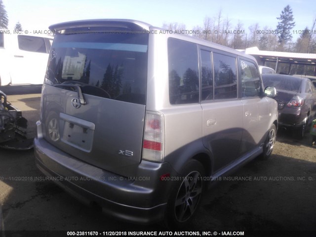 JTLKT324754021921 - 2005 TOYOTA SCION XB Gümüş foto 4