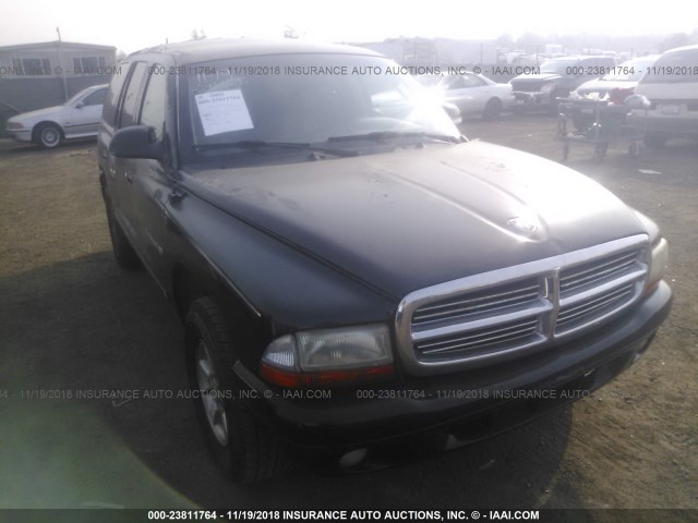 1B4HR28N01F543820 - 2001 DODGE DURANGO BLACK photo 6