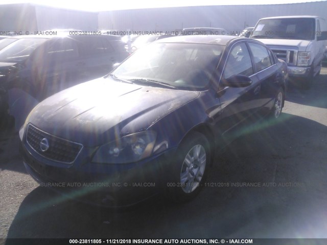 1N4AL11D16N404218 - 2006 NISSAN ALTIMA S/SL Dark Blue photo 2