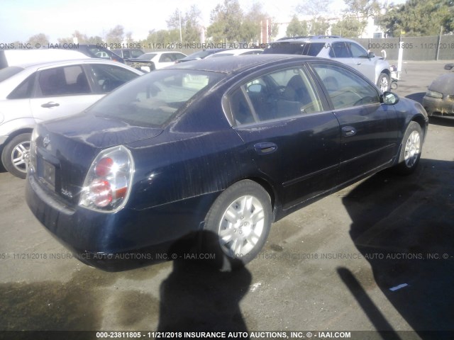 1N4AL11D16N404218 - 2006 NISSAN ALTIMA S/SL Dark Blue photo 4