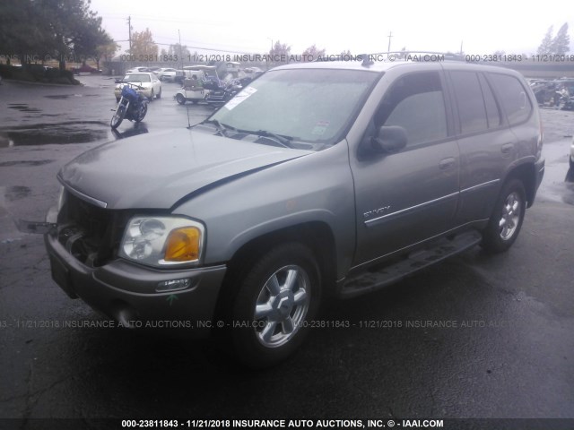 1GKDS13S262203567 - 2006 GMC ENVOY GRAY photo 2