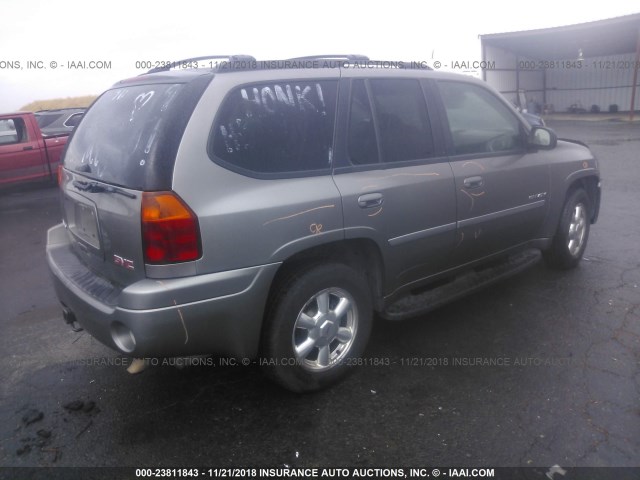 1GKDS13S262203567 - 2006 GMC ENVOY GRAY photo 4