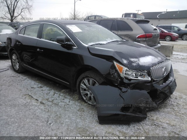 1G4GB5GG7AF157558 - 2010 BUICK LACROSSE CX BLACK photo 1