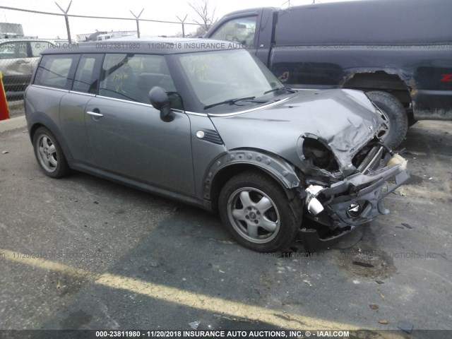 WMWML3C54ATX52234 - 2010 MINI COOPER CLUBMAN GRAY photo 1