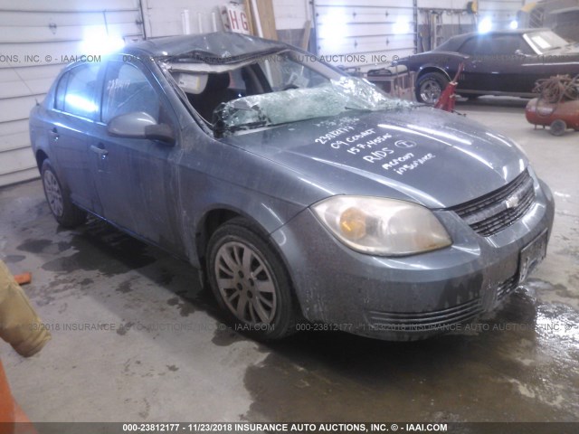 1G1AT58H597171326 - 2009 CHEVROLET COBALT LT BLUE photo 1