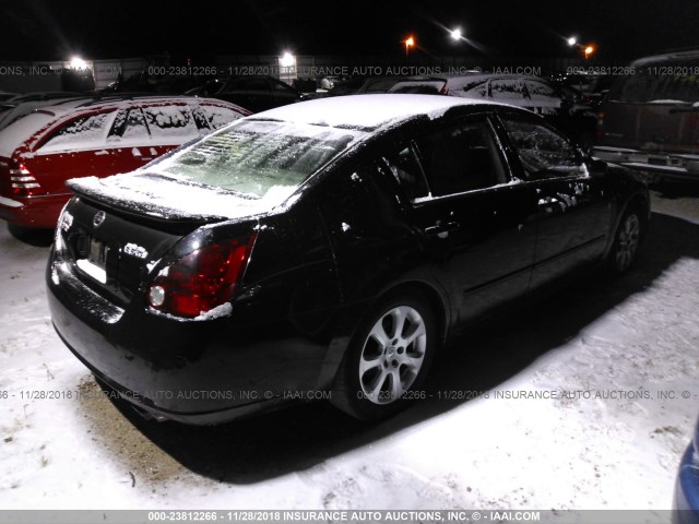 1N4BA41E97C848254 - 2007 NISSAN MAXIMA SE/SL BLACK photo 4