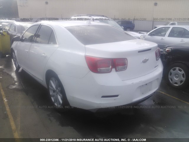 1G11E5SA8DF265284 - 2013 CHEVROLET MALIBU 2LT WHITE photo 3