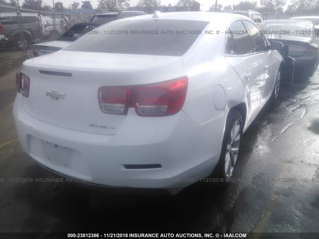 1G11E5SA8DF265284 - 2013 CHEVROLET MALIBU 2LT WHITE photo 4