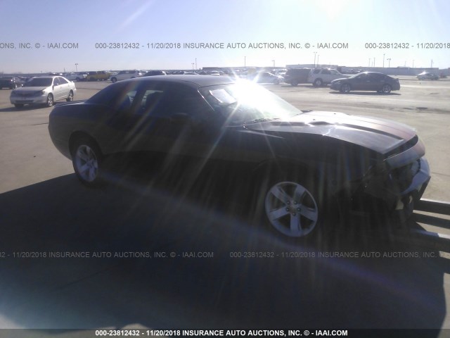 2C3CDYBT5DH717040 - 2013 DODGE CHALLENGER R/T BLACK photo 1