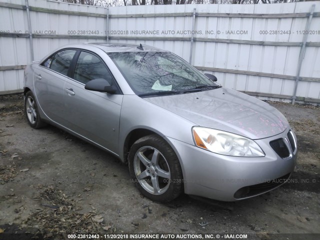 1G2ZG57N184258344 - 2008 PONTIAC G6 SE SILVER photo 1