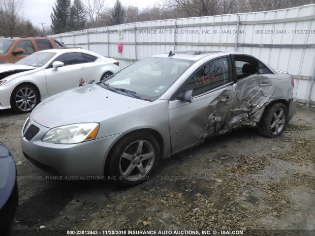 1G2ZG57N184258344 - 2008 PONTIAC G6 SE SILVER photo 2