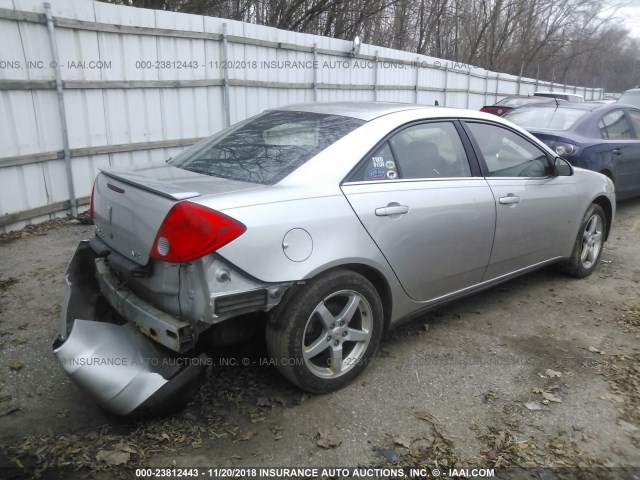 1G2ZG57N184258344 - 2008 PONTIAC G6 SE SILVER photo 4