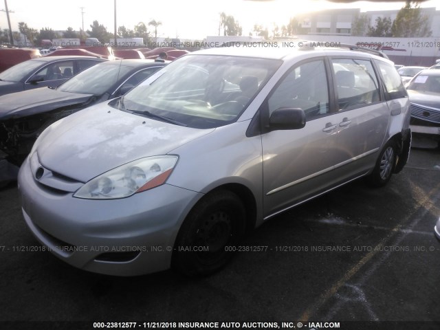 5TDZK23C67S080060 - 2007 TOYOTA SIENNA CE/LE TAN photo 2