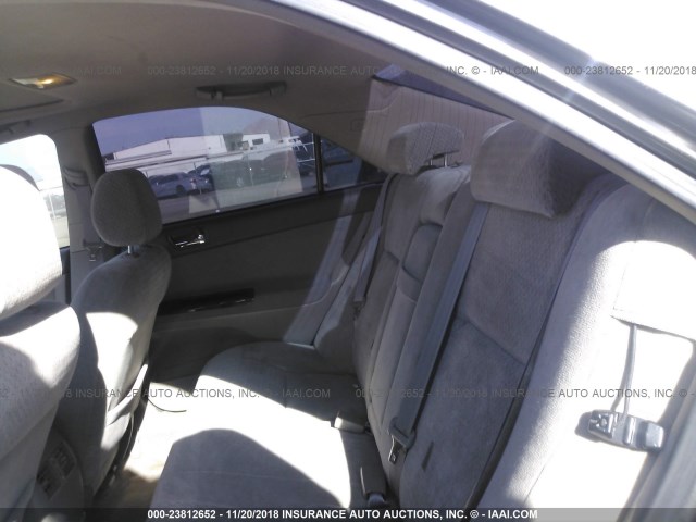 JTDBE30K120077539 - 2002 TOYOTA CAMRY LE/XLE/SE GRAY photo 8