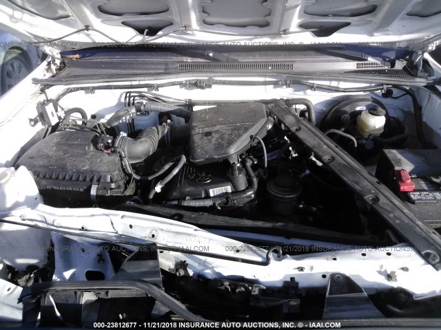 5TFNX4CN2CX016129 - 2012 TOYOTA TACOMA WHITE photo 10