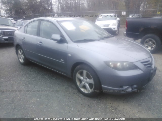 JM1BK323951231170 - 2005 MAZDA 3 S GRAY photo 1