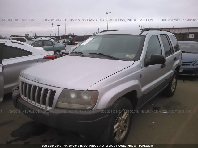 1J4GW48N34C344957 - 2004 JEEP GRAND CHEROKEE LAREDO/COLUMBIA/FREEDOM 银色 照片 2