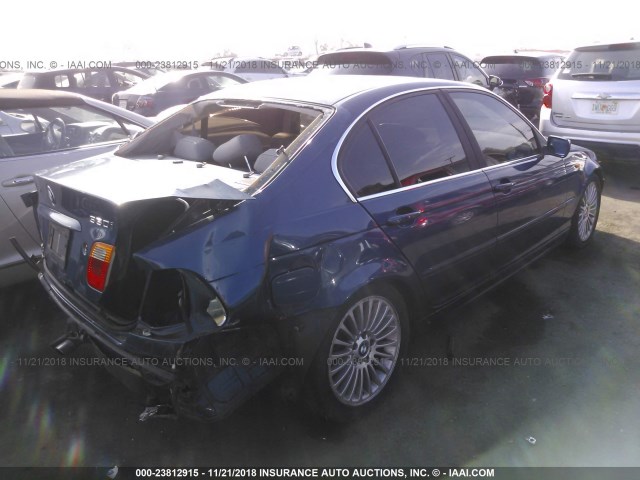 WBAEV53413KM30404 - 2003 BMW 330 I BLUE photo 4