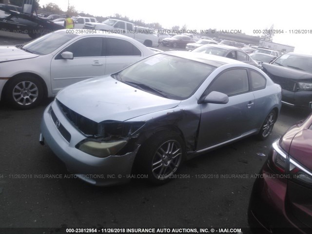 JTKDE177570218174 - 2007 TOYOTA SCION TC 浅蓝色 照片 2